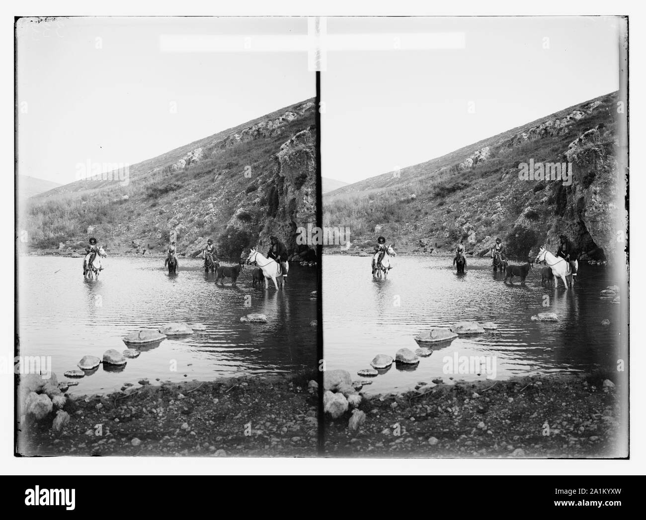 Vues du nord. Gideon's Fountain Banque D'Images