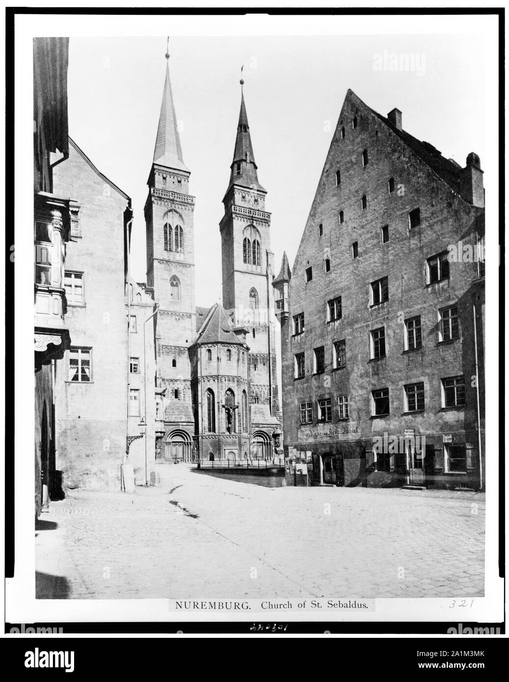 Nuremberg. Eglise de Saint Sebaldus Banque D'Images Nuremberg. Eglise de Saint Sebaldus Banque D'Images