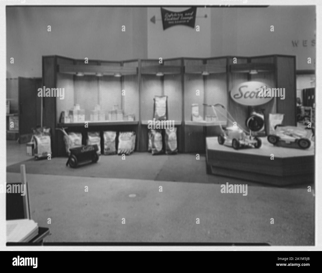 O.M. Scott Seed Co. Banque D'Images