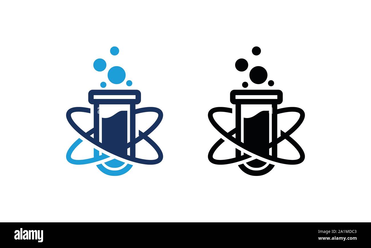 Creative Lab résumé logo design template vector illustration, Laboratoire logo design, logo design Lab modèle vector, science logo Illustration de Vecteur