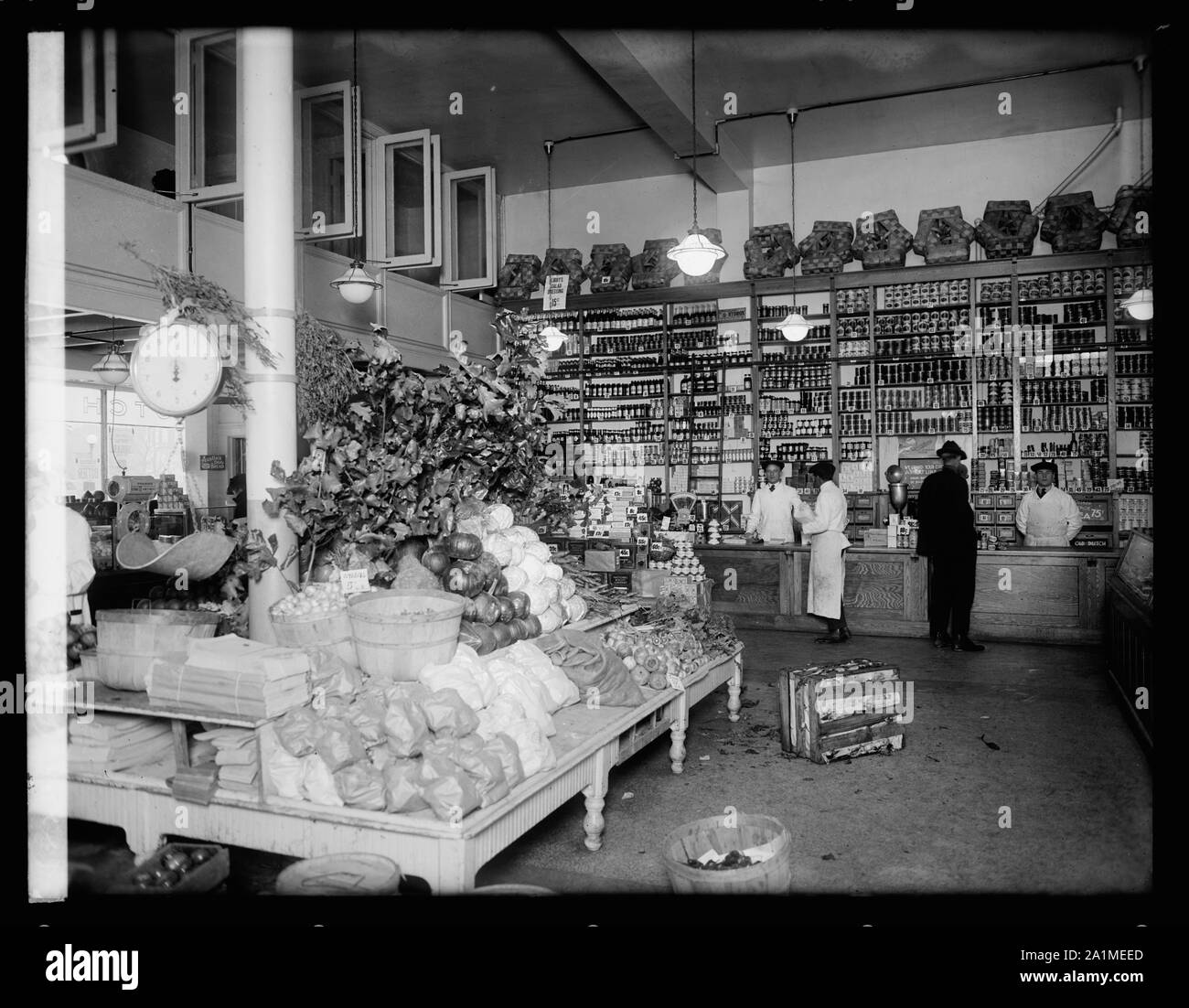 Vieux marché néerlandais de l'intérieur, [Washington] Banque D'Images