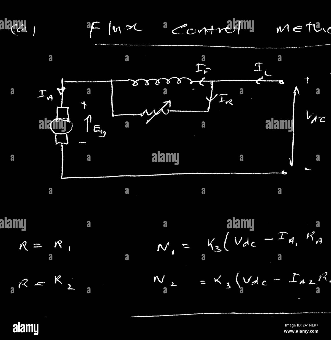 Électronique - L'illustration de l'arrière-plan Banque D'Images