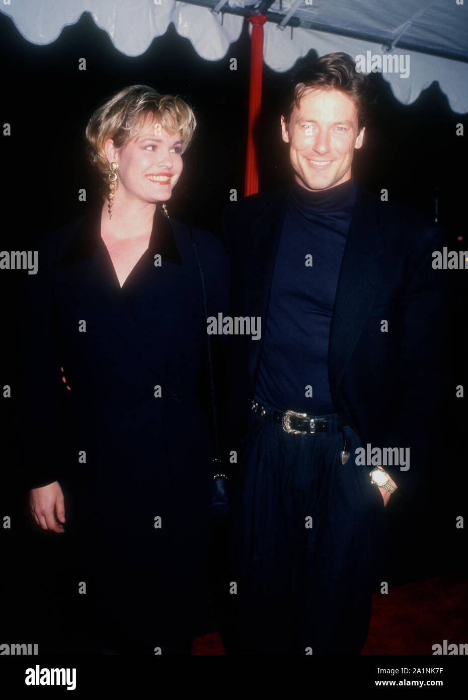 Pasadena, Californie, USA 9 Janvier 1995 L'acteur John Allen Nelson et Ase Nelson assister à NBC TCA Winter Press Tour le 9 janvier 1995 à l'hôtel Ritz-Carlton de Pasadena, Californie, USA. Photo de Barry King/Alamy Stock Photo Banque D'Images