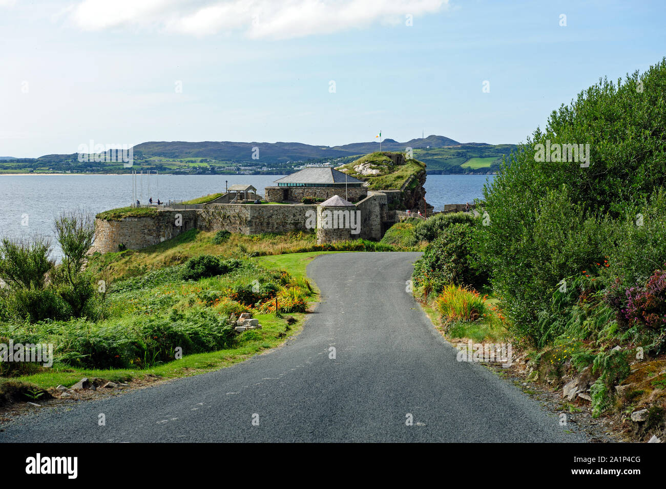 Fort Dunree Millitary Museum de Co, Donegal, Irlande Banque D'Images