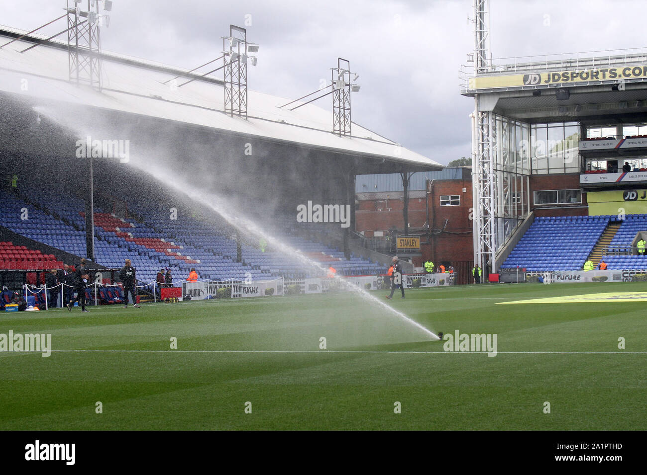 Londres, Royaume-Uni. 28 Sep, 2019. Une vue générale du sol avant le match de championnat entre Crystal Palace et Norwich City at Selhurst Park le 28 septembre 2019 à Londres, en Angleterre. (Photo par Mick Kearns/phcimages.com) : PHC Crédit Images/Alamy Live News Banque D'Images