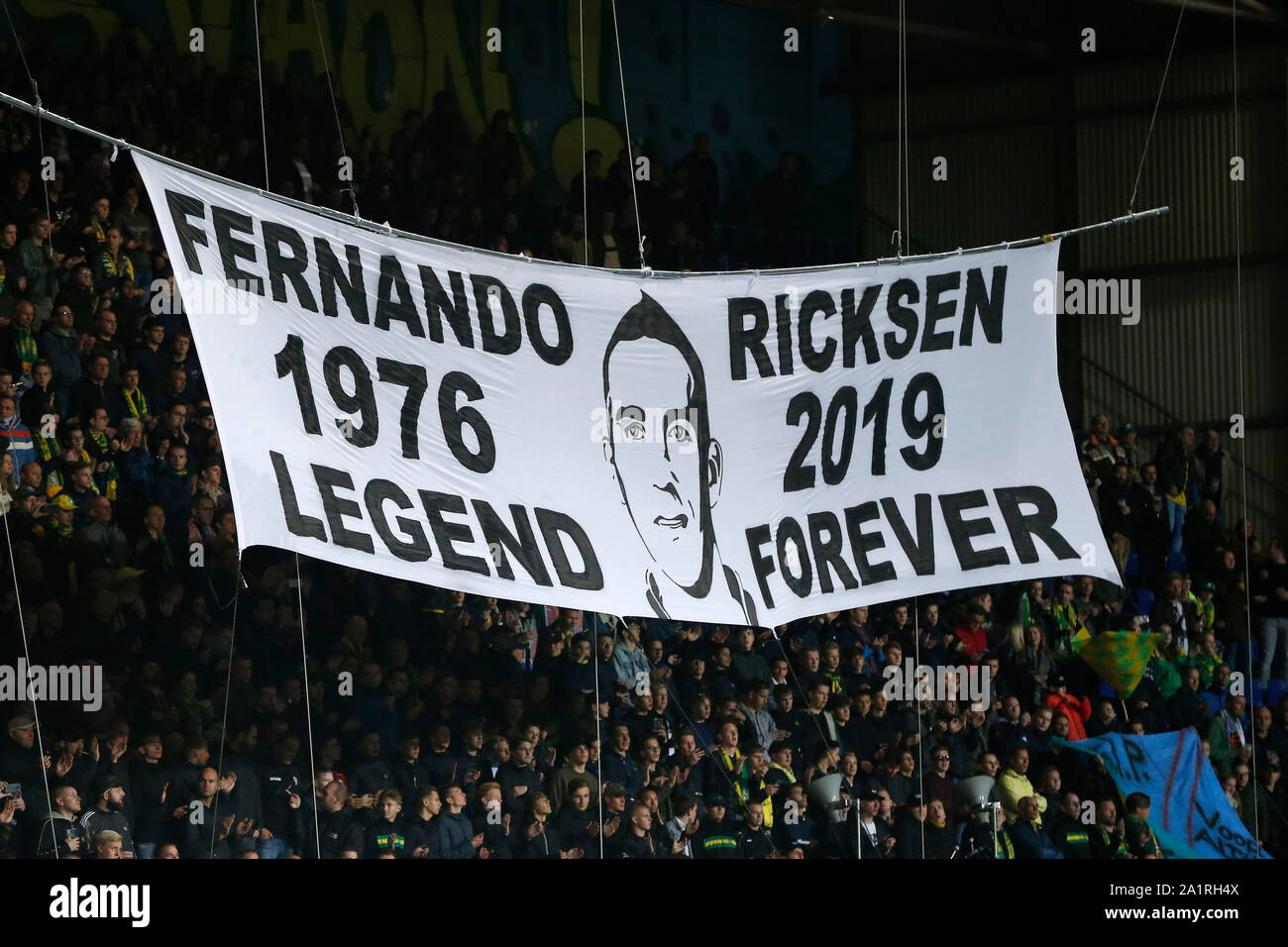 Paris, France. 28 Sep, 2019. Paris, 28-09-2019, Fortuna Sittard - Sparte, saison 2019-2020 de l'Eredivisie néerlandaise. Fernando Ricksen : Crédit Photos Pro/Alamy Live News Banque D'Images