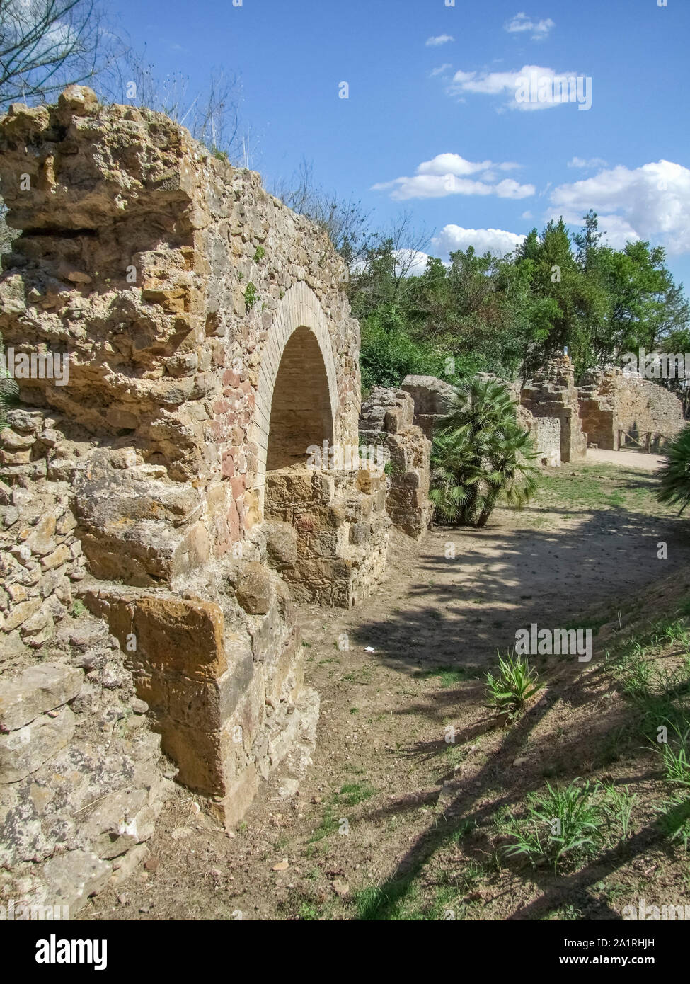 Villa Romana del Casale près de Piazza Armerina, en Sicile, Italie Banque D'Images