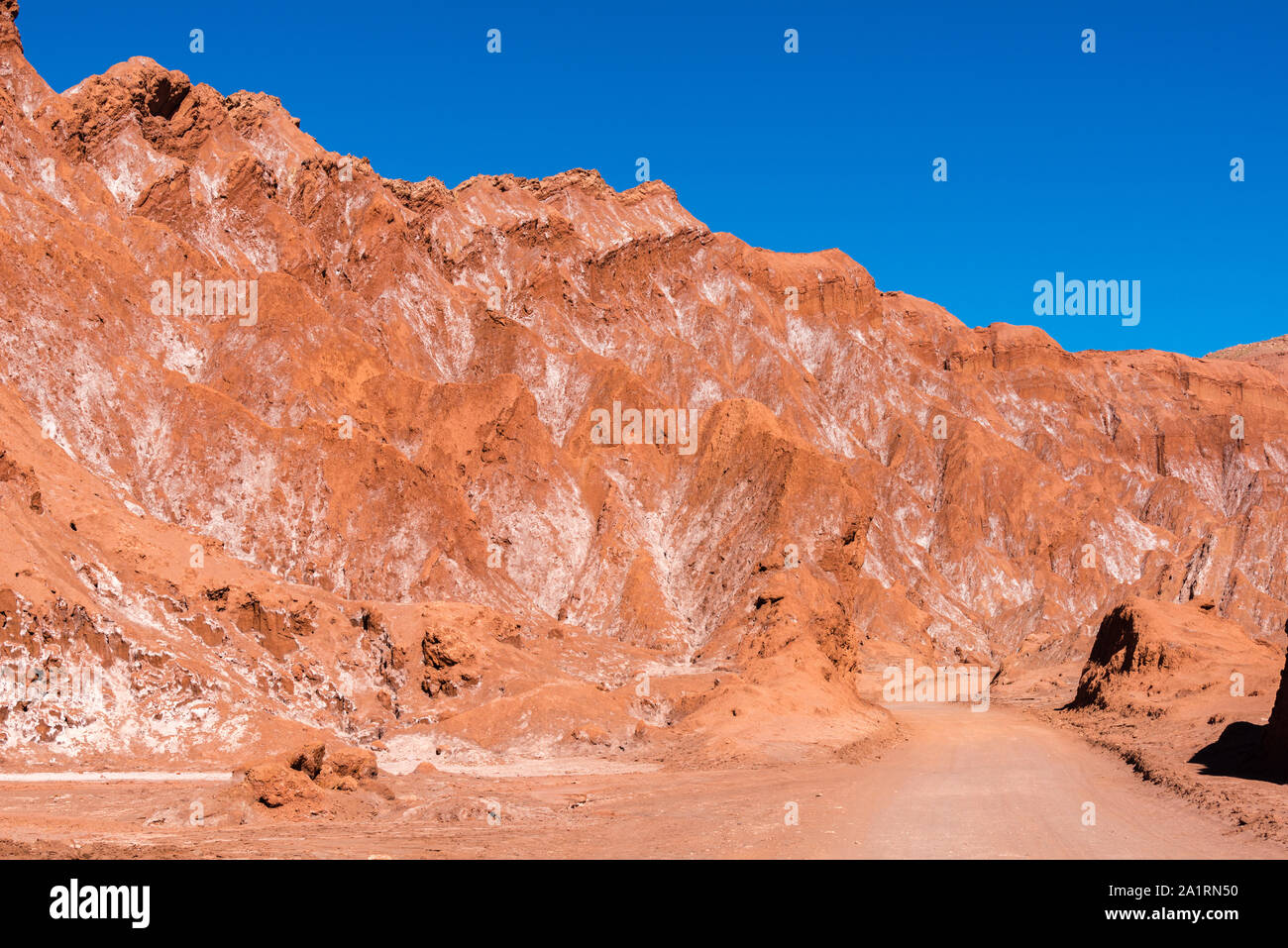 Valle de lla Muerte ou Vallée de la mort, aussi Valle de Marte ou Vallée de Mars, Antofagasta, San Pedro de Atacama, Désert Atacama, Chili, Amérique latine Banque D'Images