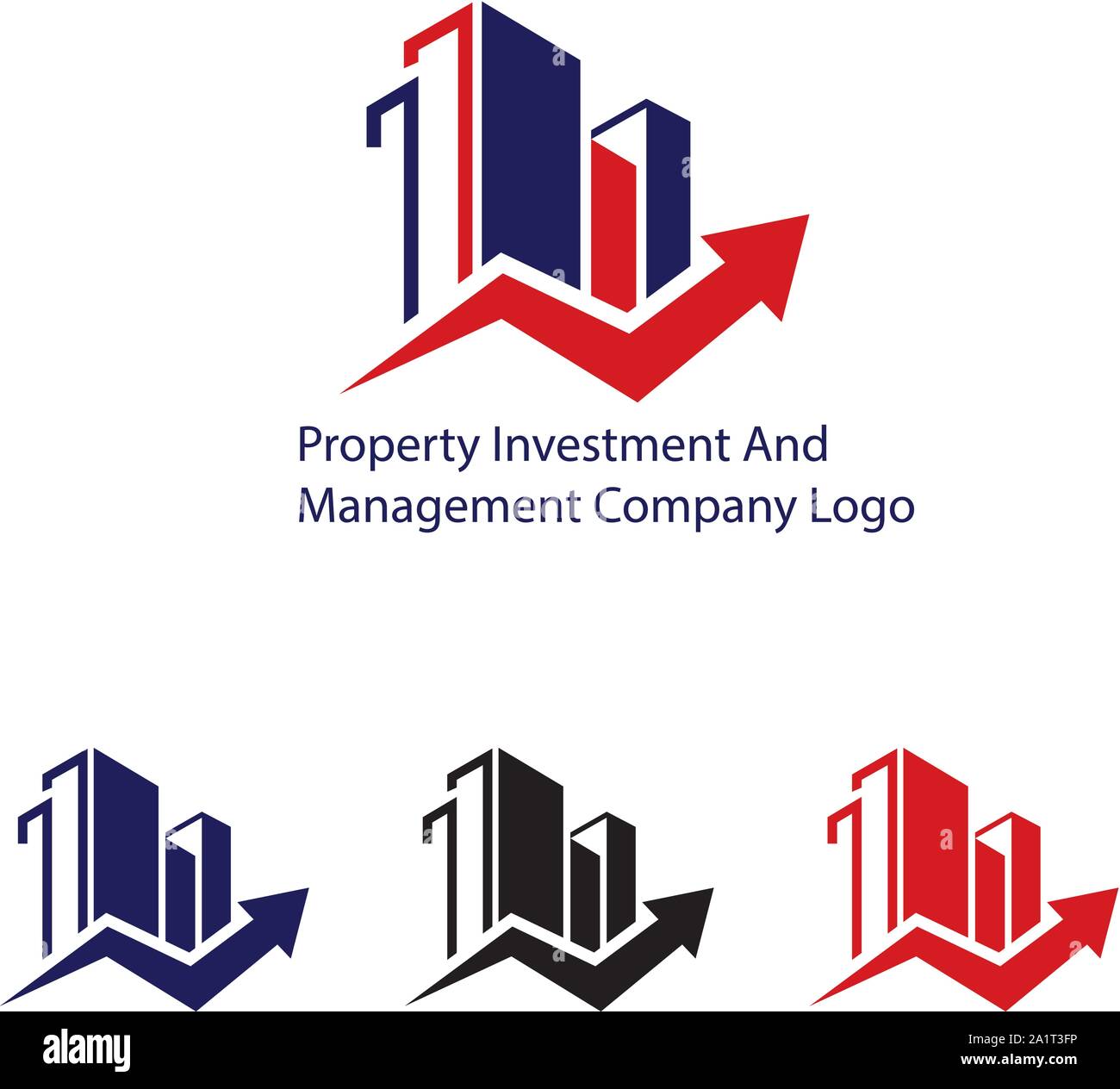 Logo de croissance cible, les conseillers financiers Modèle de conception de logo, icône vecteur résumé statistiques vert logo, du vrai investir Illustration de Vecteur