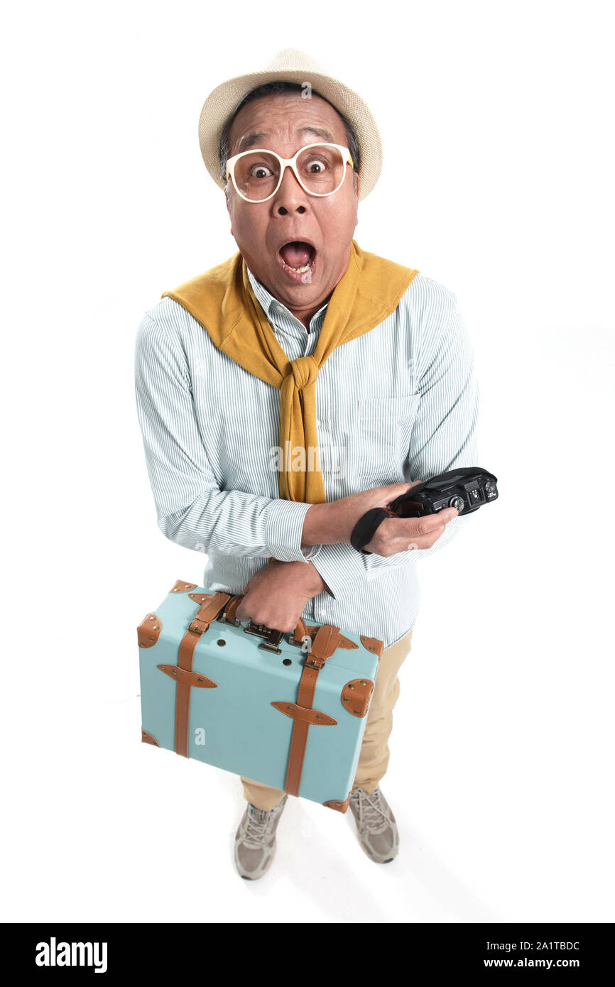 Les personnes âgées billet Banque D'Images