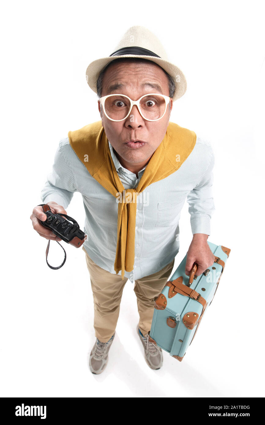 Les personnes âgées billet Banque D'Images