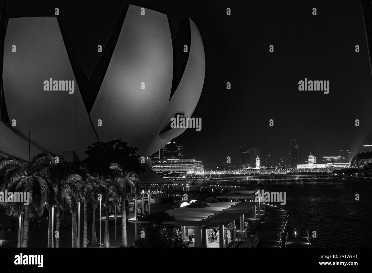 Art et Science Museum, Singapour Banque D'Images