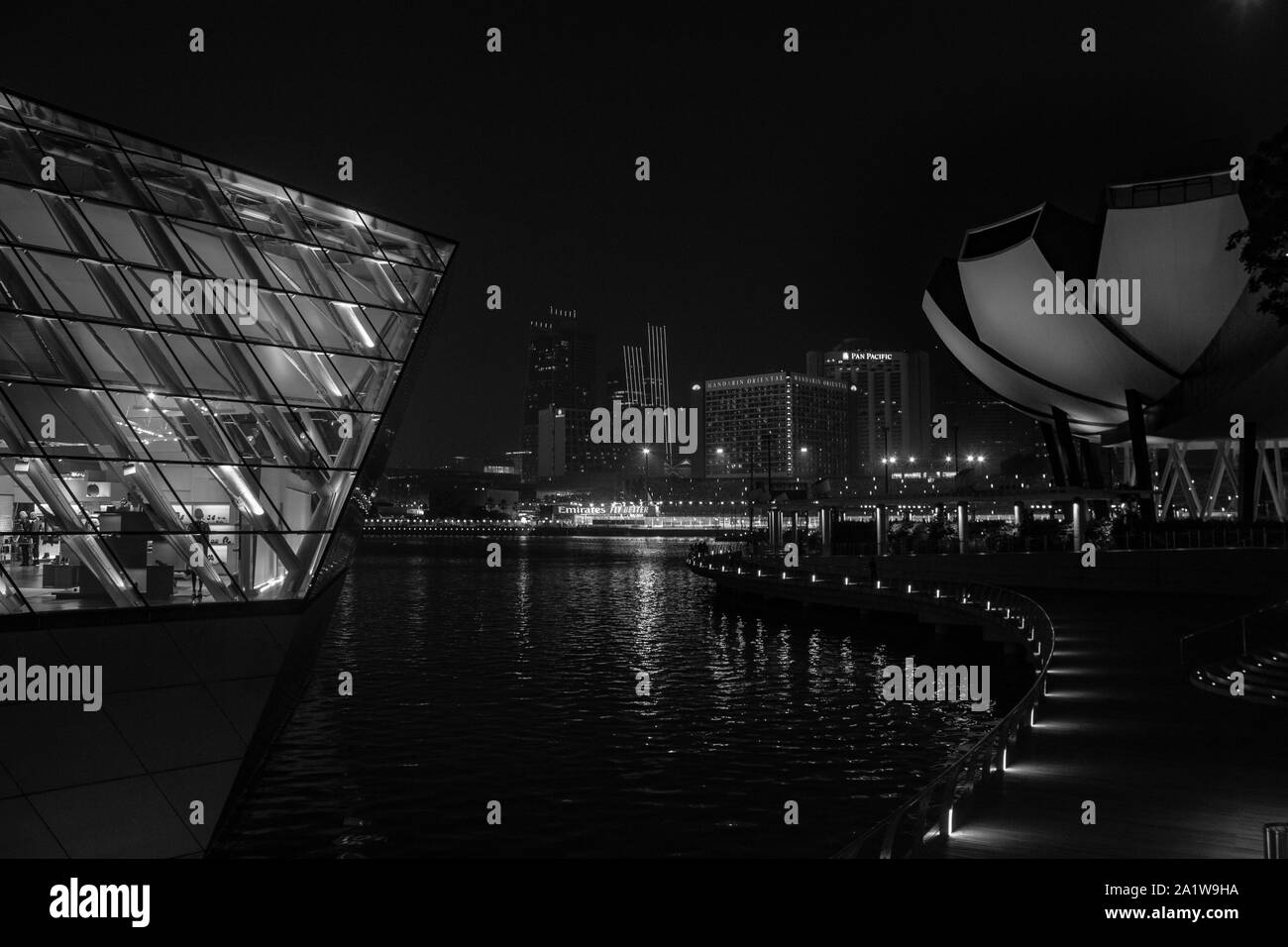 Waterfront, Singapour Banque D'Images