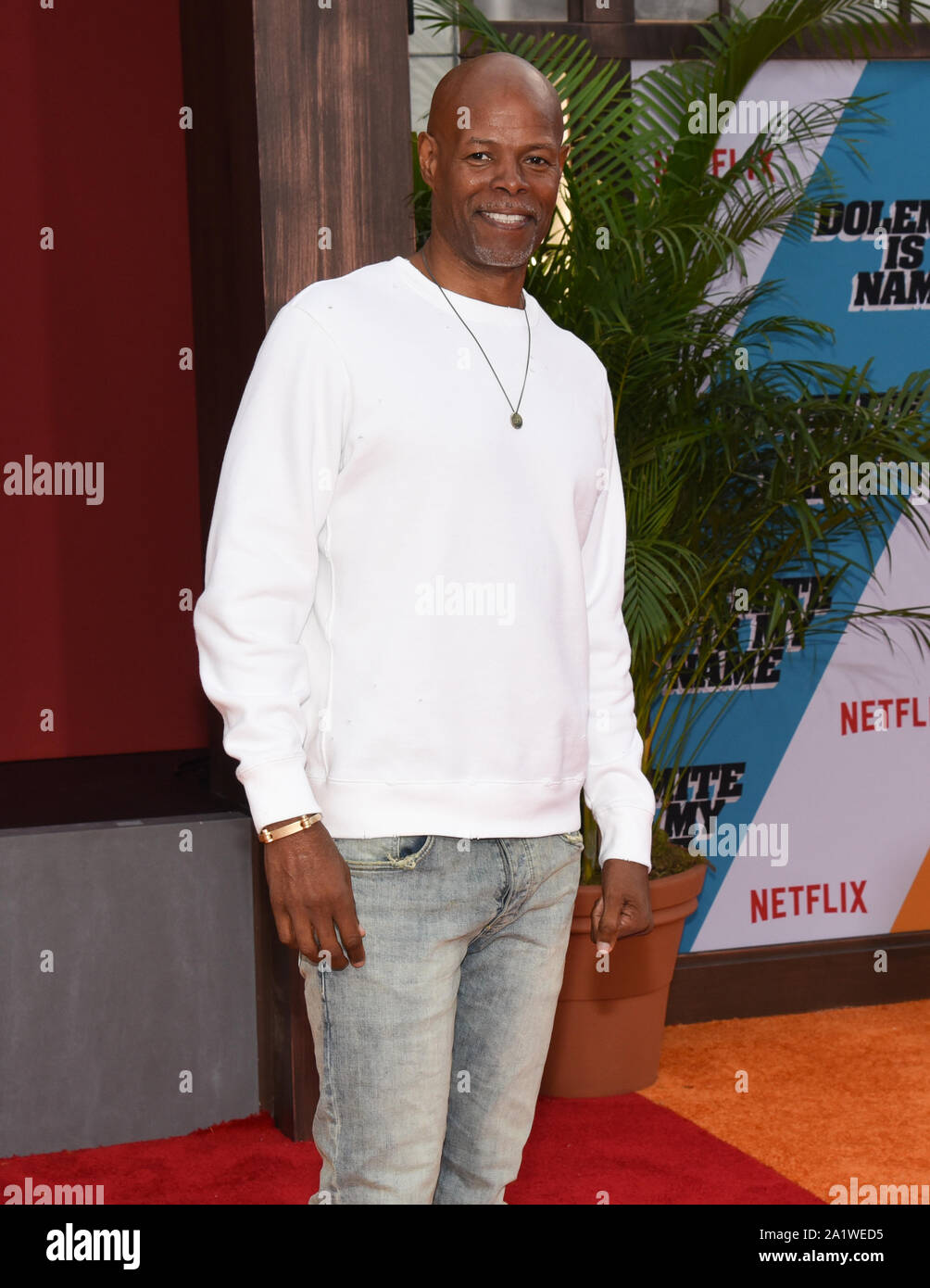 Le 28 septembre 2019, Westwood, Californie, USA : Keenen Ivory Wayans assiste à la première mondiale de la ''Dolemite Netflix est mon nom' (image Crédit : © Bennight/Zuma sur le fil) Banque D'Images