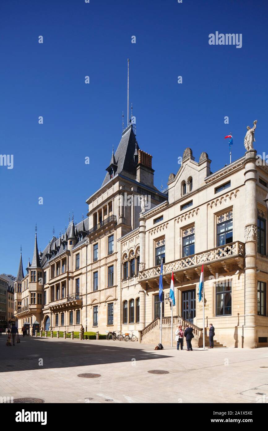 Palais grand-ducal, le Palais grand-ducal, Luxembourg Banque D'Images