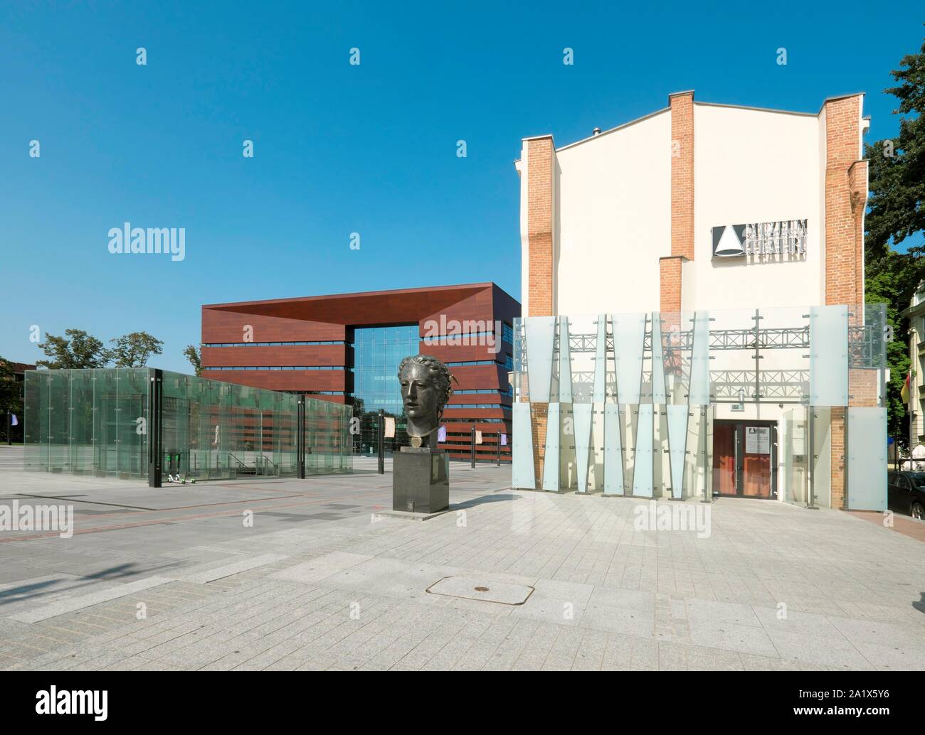 Theatre Museum et National Music Forum, Wroclaw, Pologne Banque D'Images