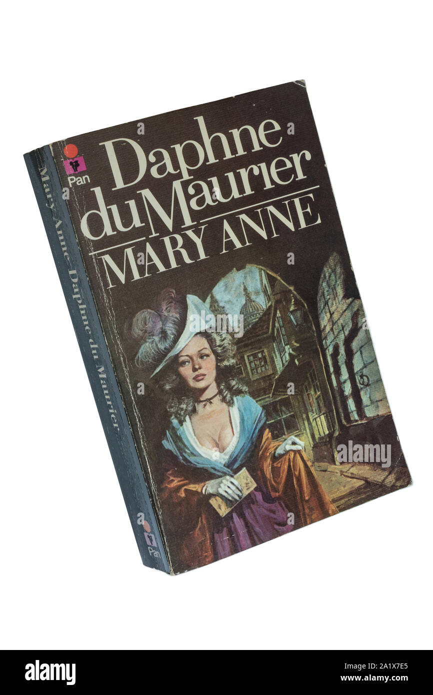 Mary Anne livre de poche, un roman de Daphné du Maurier Banque D'Images