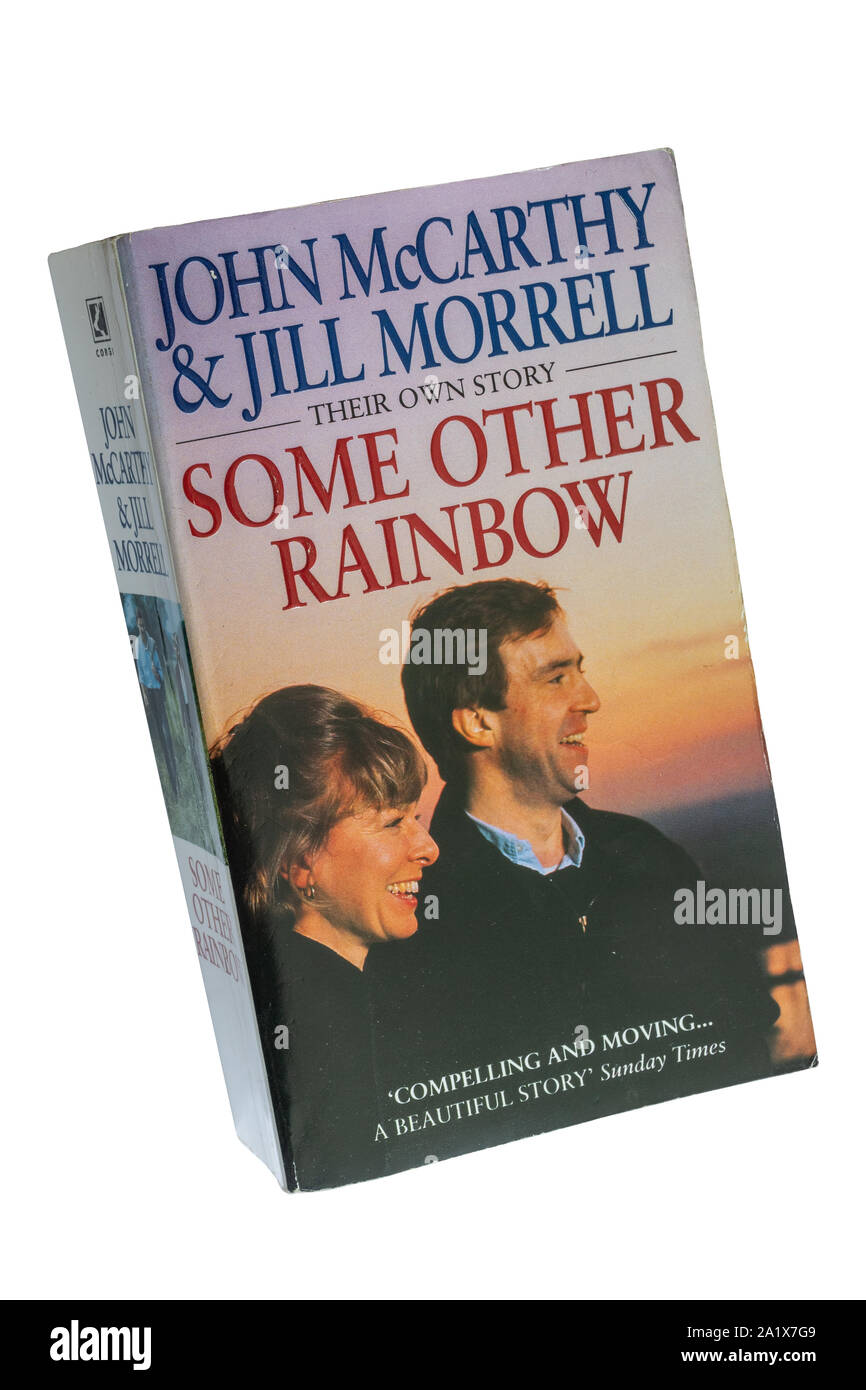 Arc-en-ciel d'un autre livre de poche, un mémoire conjoint écrit par ancien otage John McCarthy et Jill Morrell Banque D'Images