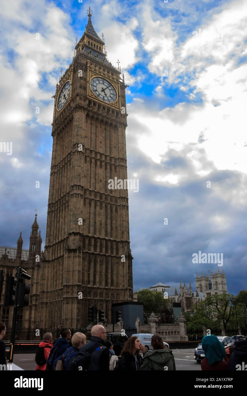 Big Ben à Londres, Angleterre, RU Banque D'Images