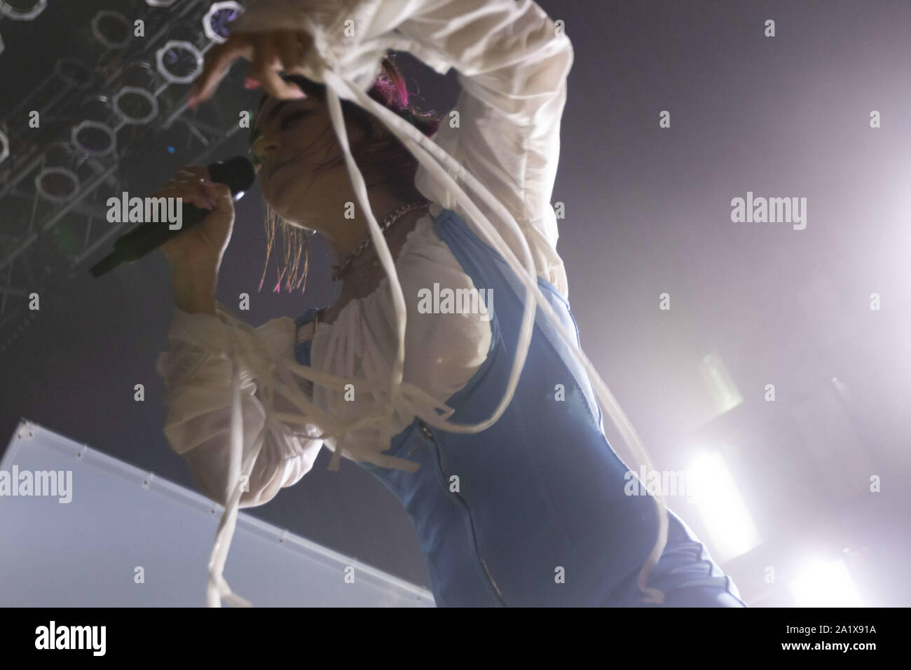 27 septembre 2019 : MATTHEW KOMA fonctionne à la House of Blues. (Crédit Image : © Rishi Deka/Zuma sur le fil) Banque D'Images