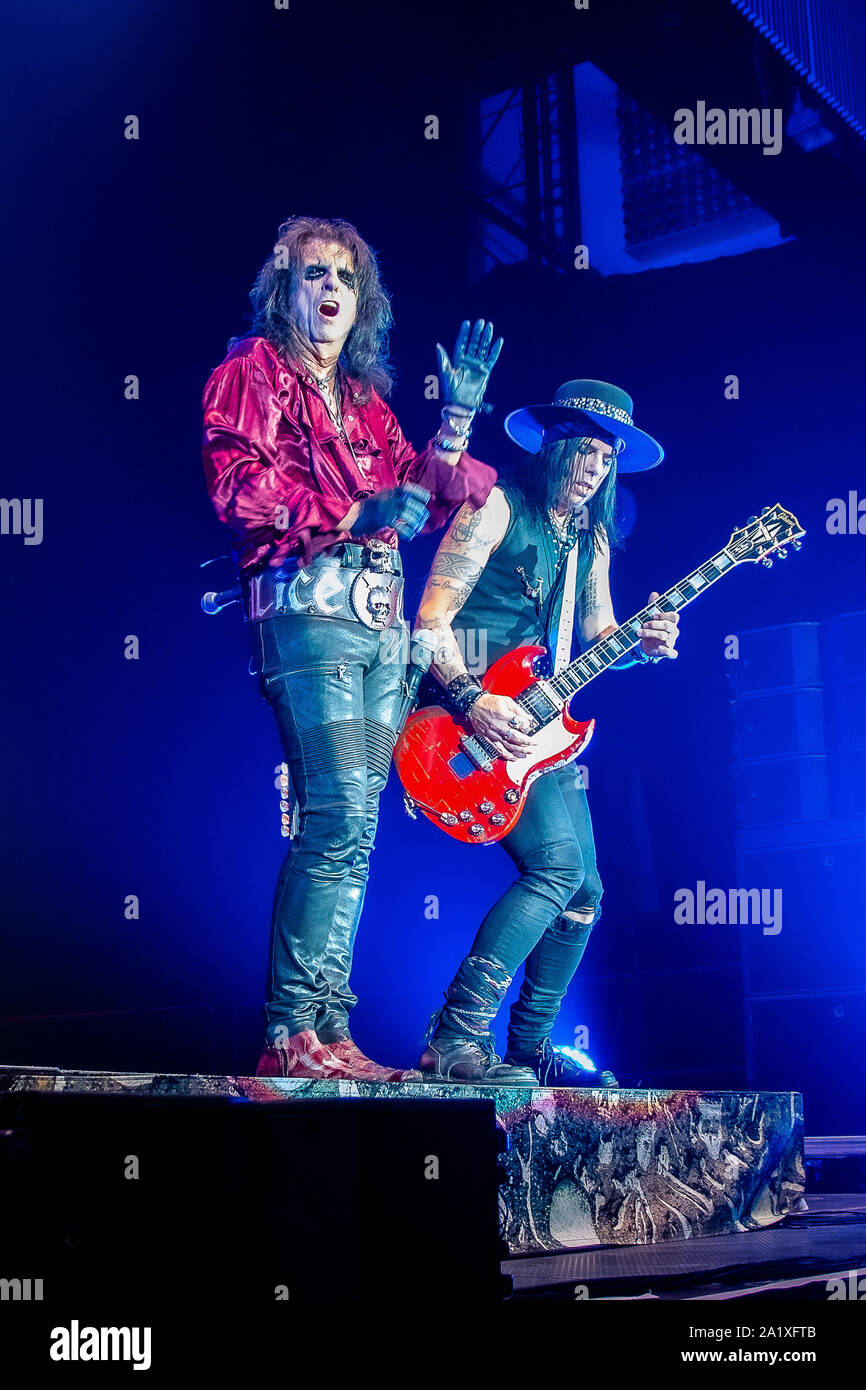 Alice Cooper et sa bande, les yeux noirs de Lo est de retour d'', Bratislava, Slovaquie. 2019 15 sept. Banque D'Images