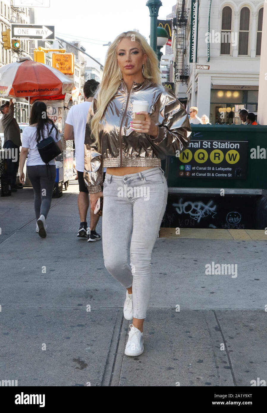 New York, NY, USA. Sep 29, 2019. Nicolette Shea assiste à Brazzers x THNK1994 Musée présente : Brazzers Backroom VHS à 310 Canel Street à New York City le 29 septembre 2019. Credit : Rw/media/Alamy Punch Live News Banque D'Images