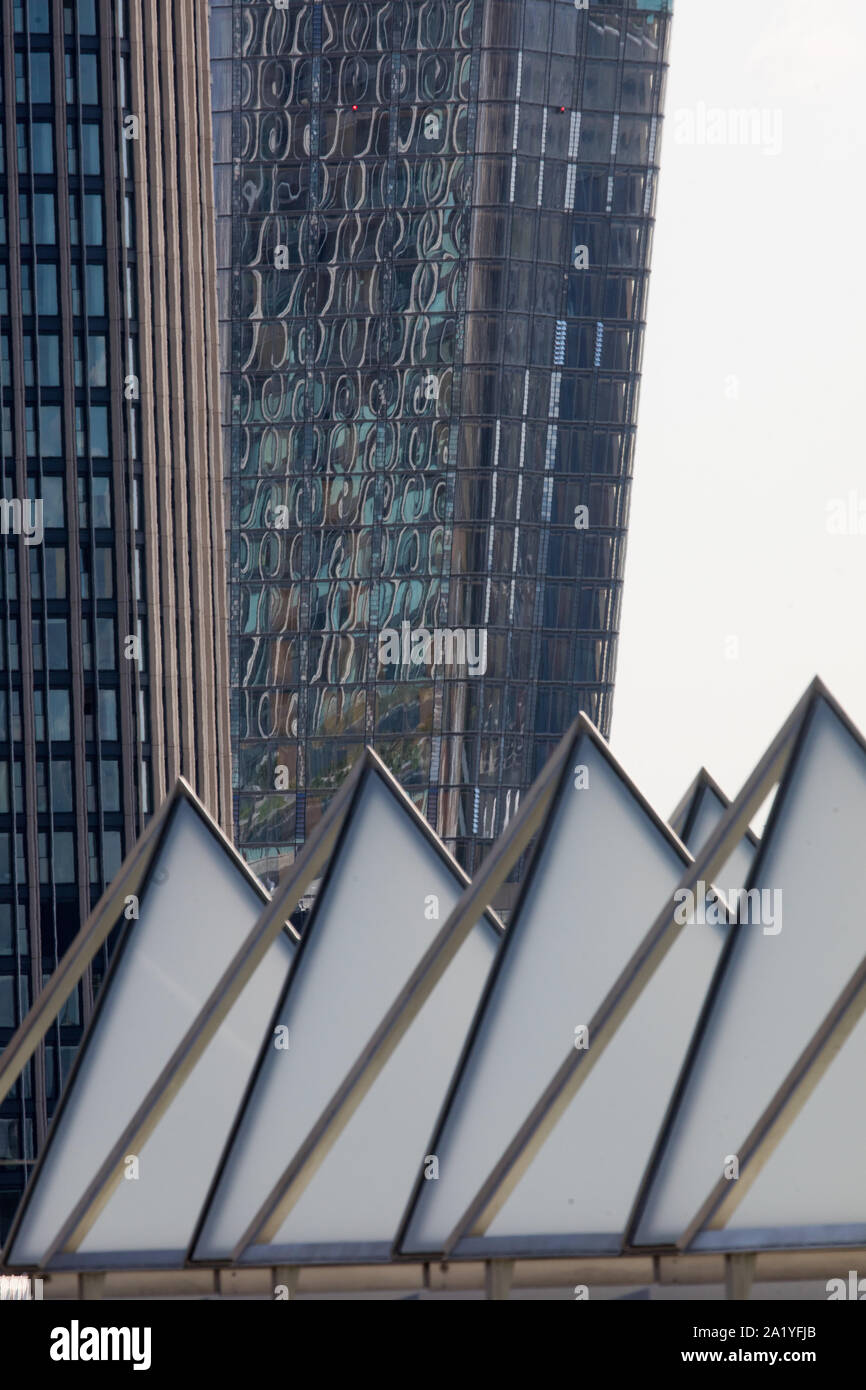 BFI Southbank, un blackfriars et Southbank Tower Banque D'Images