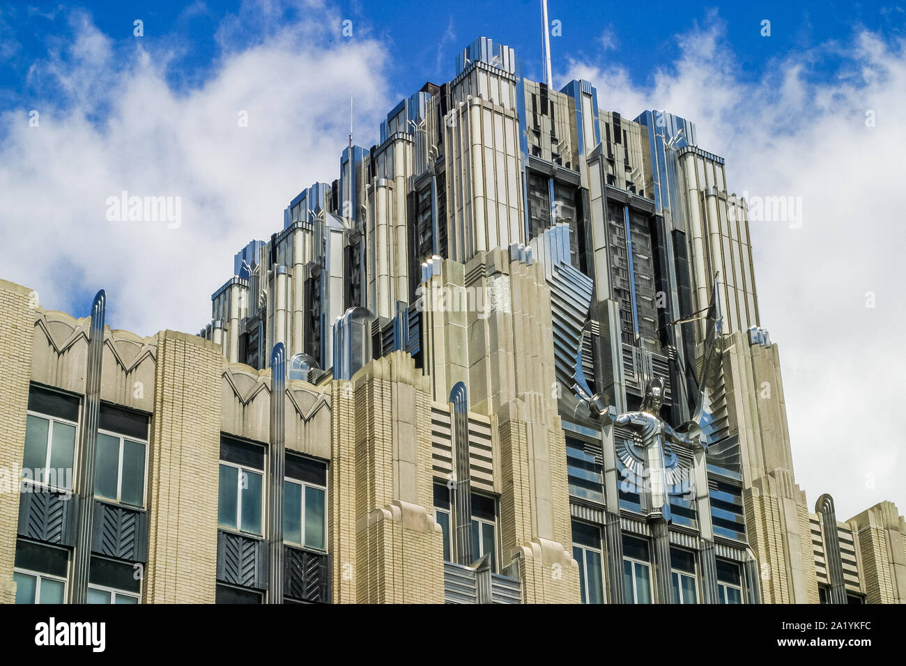 Niagara Mohawk Building Banque D'Images