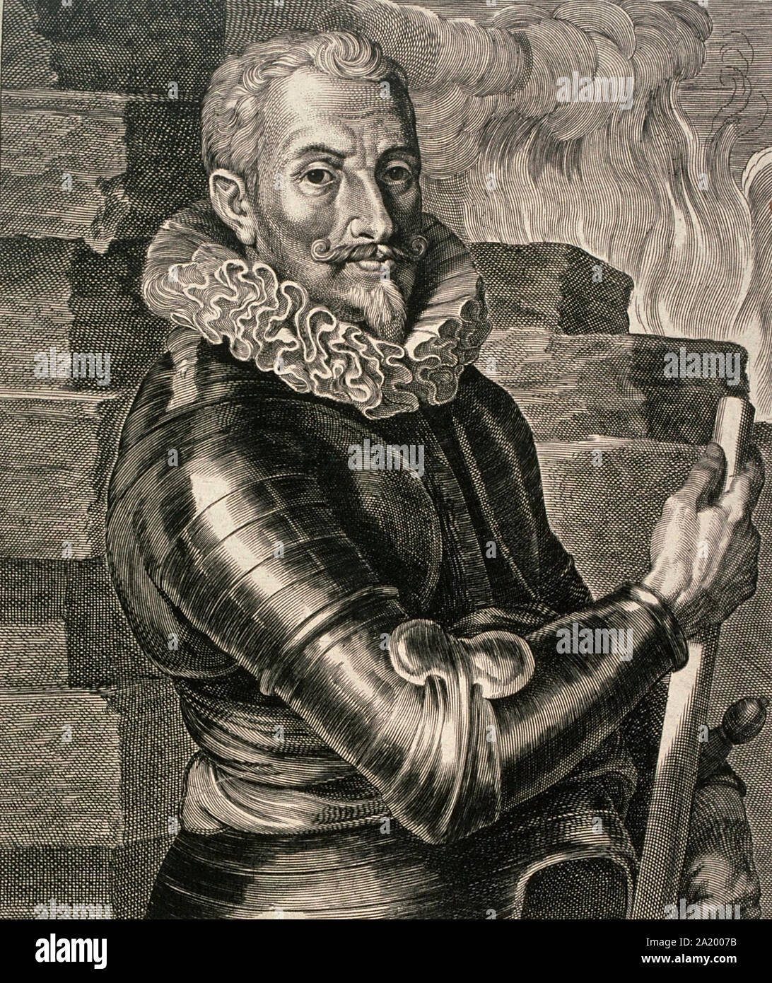 Johann Tserclaes Tilly - Pieter de Jode I Banque D'Images