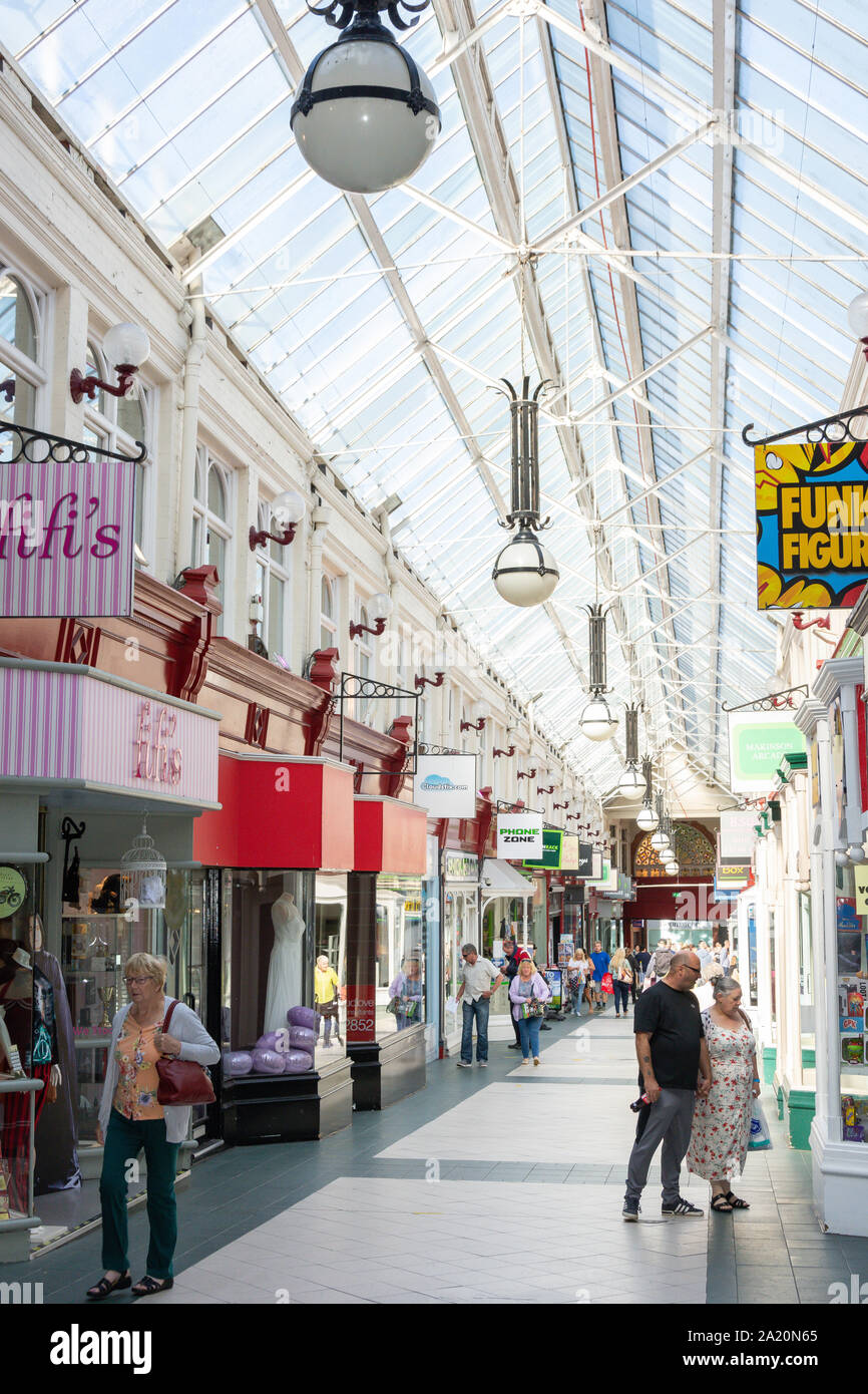 Arcade Makinson, Standishgate, Wigan, Greater Manchester, Angleterre, Royaume-Uni Banque D'Images