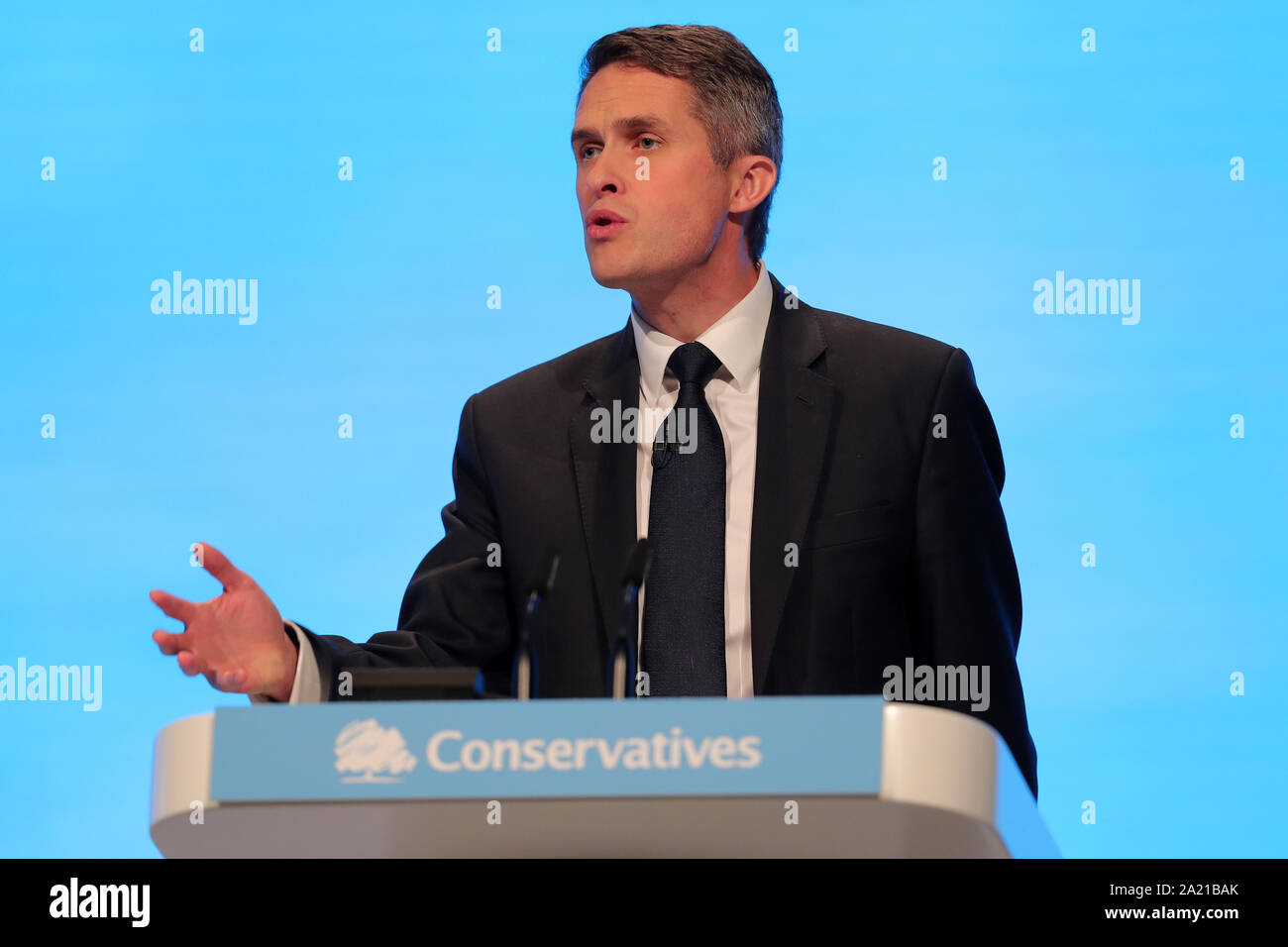GAVIN Williamson, 2019 Banque D'Images