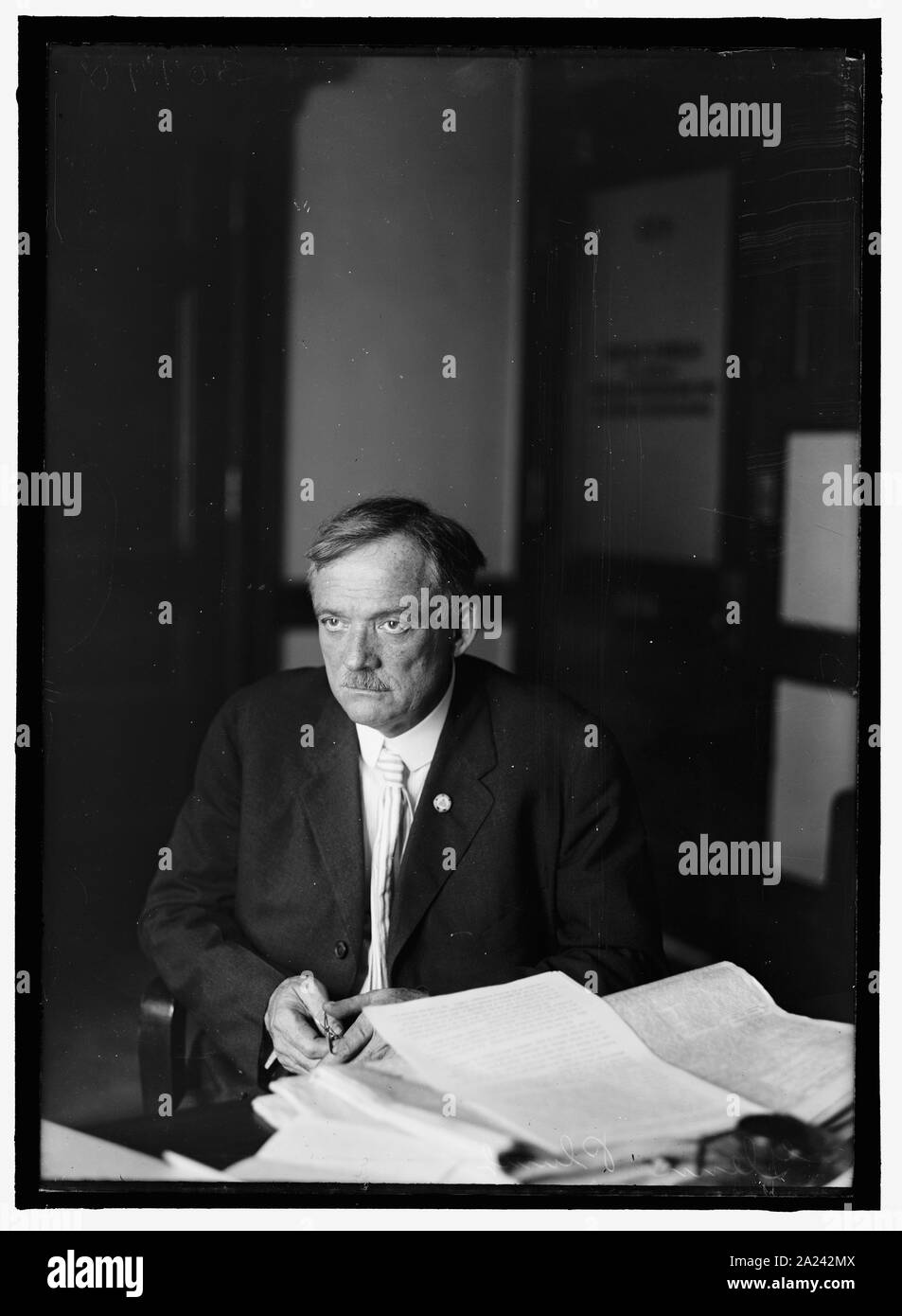 PLUMB, Glenn Edward. Avocat. À 24 Banque D'Images