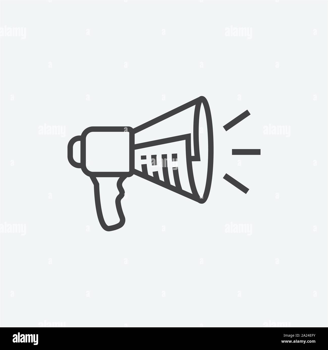 L'icône haut-parleur télévision illustration vectorielle, megephone icône logo, icône de haut-parleur, presse icône de haut-parleur Illustration de Vecteur