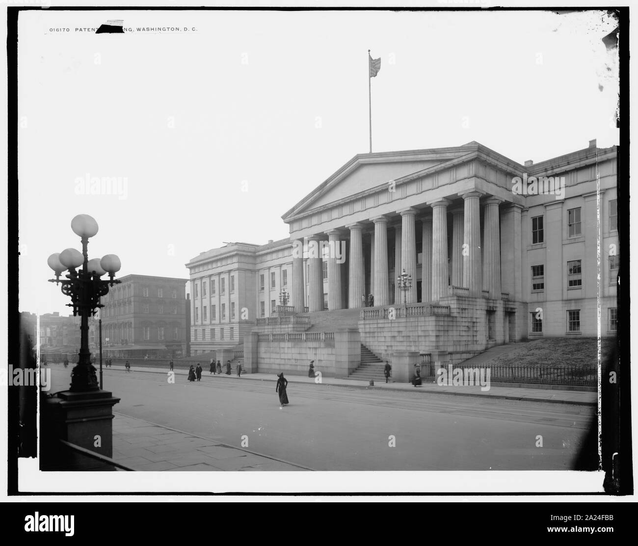 Bâtiment des brevets, Washington, D.C. ; vieux bâtiment Brevet maintenant, National Portrait Gallery, Washington, D.C. ; Banque D'Images