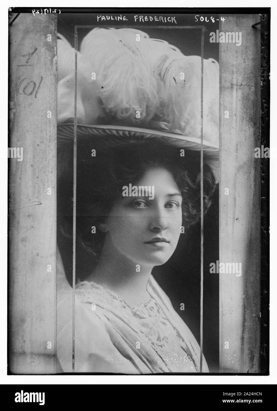 Pauline Frederick Banque D'Images