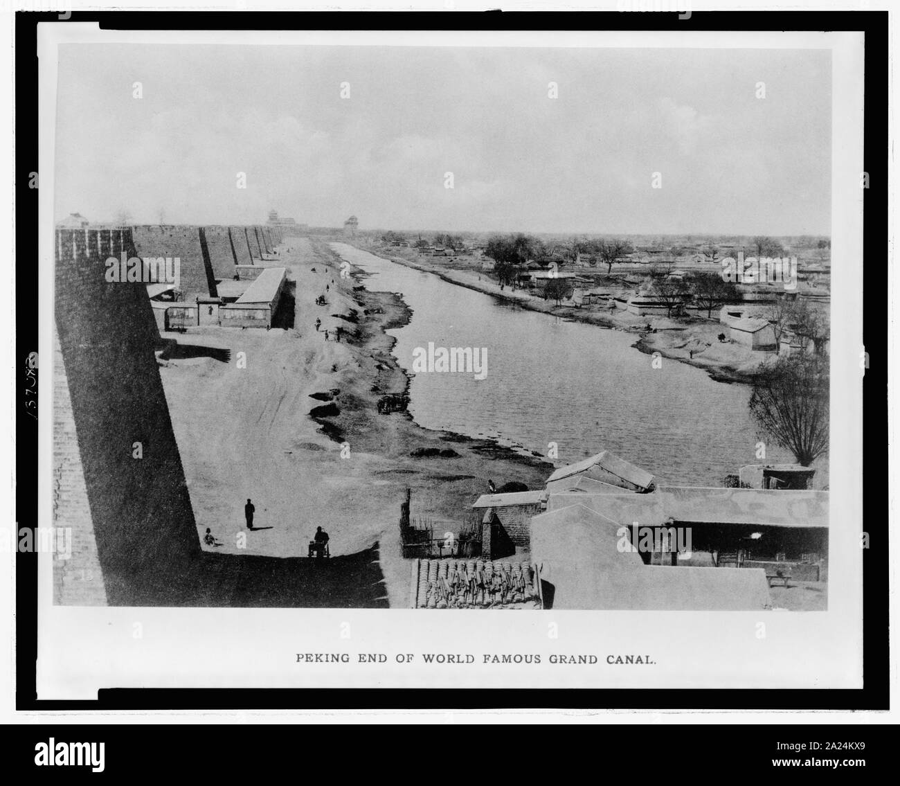 Peking fin de la célèbre grand canal Banque D'Images
