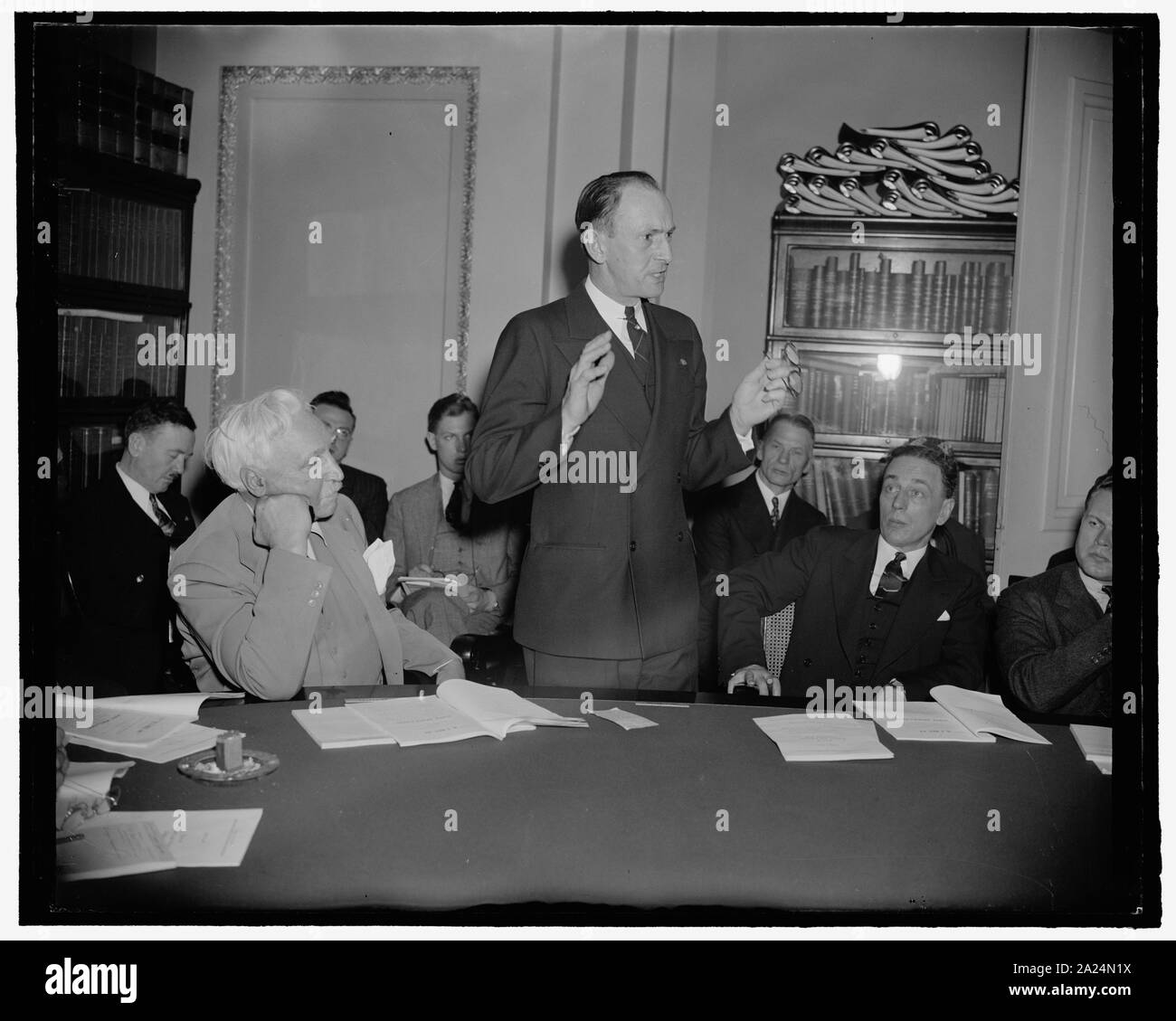 Arizona Solon. Washington, D.C., le 12 avril. Une nouvelle photo de Charles Rép. informel I. Faddis, Démocrates de Pennsylvanie. 4-12- 39 Banque D'Images