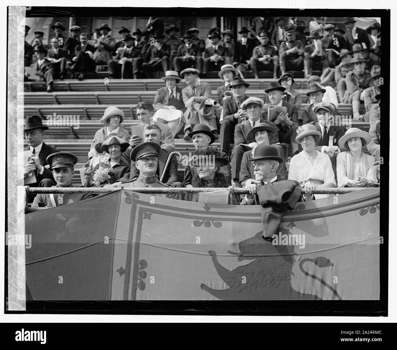 Pershing & Jusserand au Jeux de la Légion, 5/6/22 Banque D'Images