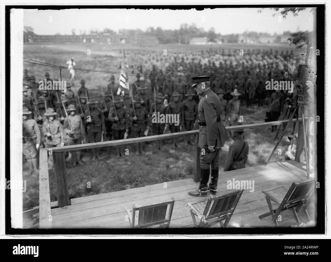 Pershing au Camp Humphries, 7/18/21 Banque D'Images