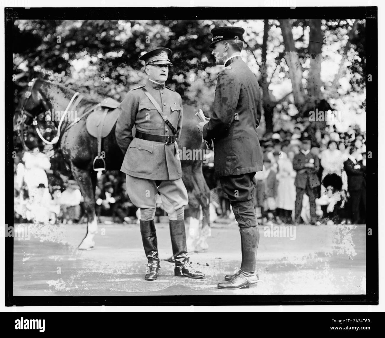 Pershing parade, le 17 septembre 1919, Washington D.C. Banque D'Images