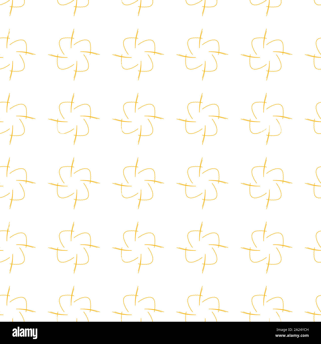 Une simple abstract pattern sur un fond blanc. Banque D'Images