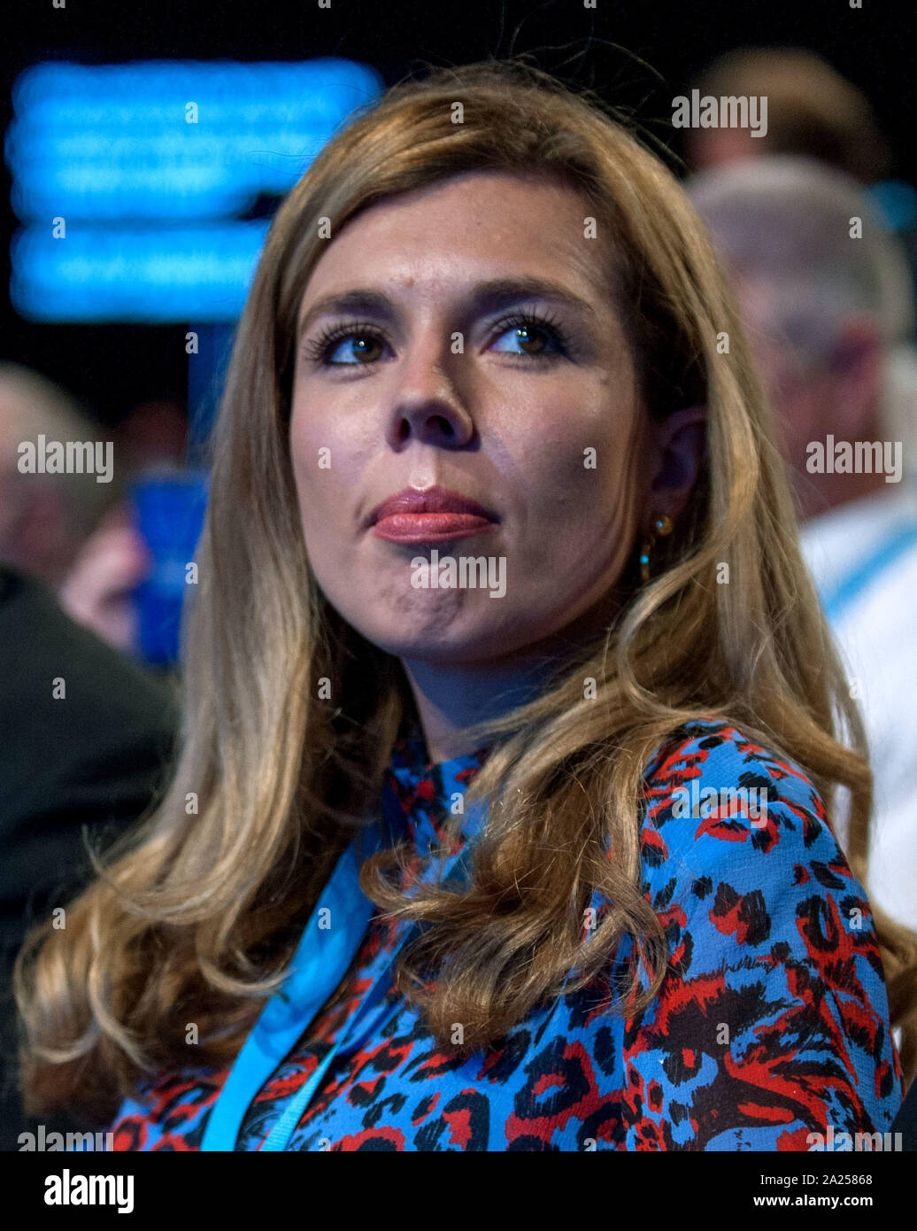 Carrie Symonds au parti conservateur Conférence d'automne Banque D'Images