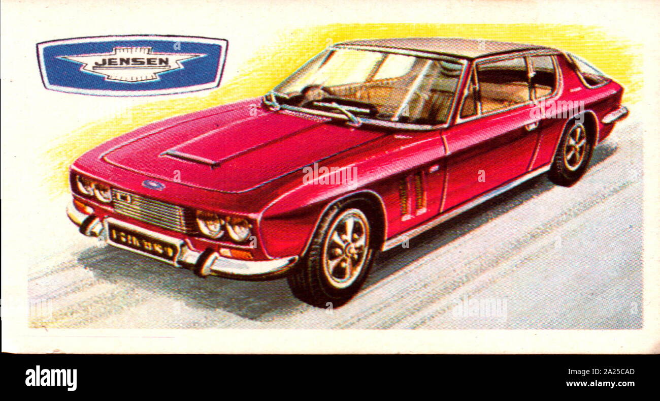 1968 Jensen FF quatre roues motrices 6.3 litre voiture. La Jensen FF est un quatre roues motrices grand tourer produite par le constructeur automobile britannique Jensen Motors entre 1966 et 1971. Il a été le premier véhicule de série tout-terrain équipé de quatre roues motrices. et d'un système de freinage avec antiblocage. Banque D'Images