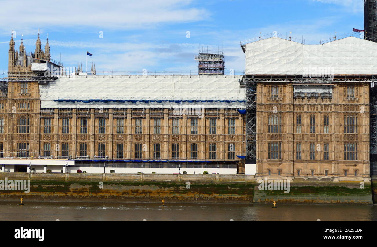 Chambres du Parlement, Londres, Royaume-Uni Banque D'Images