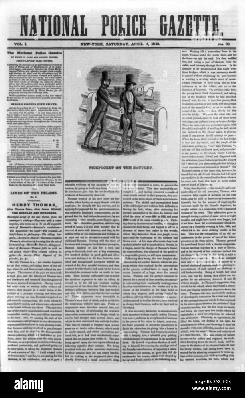 Pickpocket sur la batterie Banque D'Images