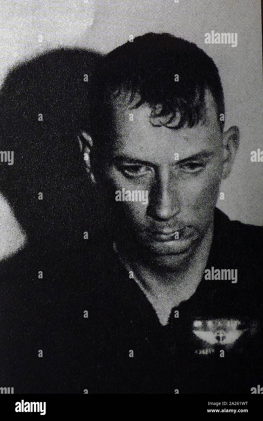 Robert James Flynn (1937 - 2014), officier de vol Naval marine des États-Unis. capturés par les Chinois en août 1967 après l'A-6 Intruder Banque D'Images