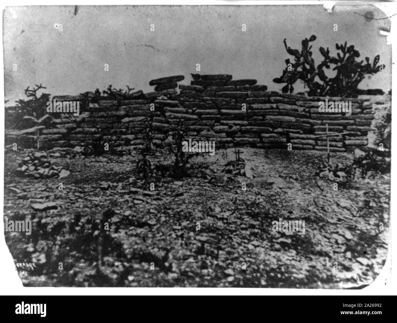 Lieu où ils ont été tués ; Cerro de las Campanas Banque D'Images