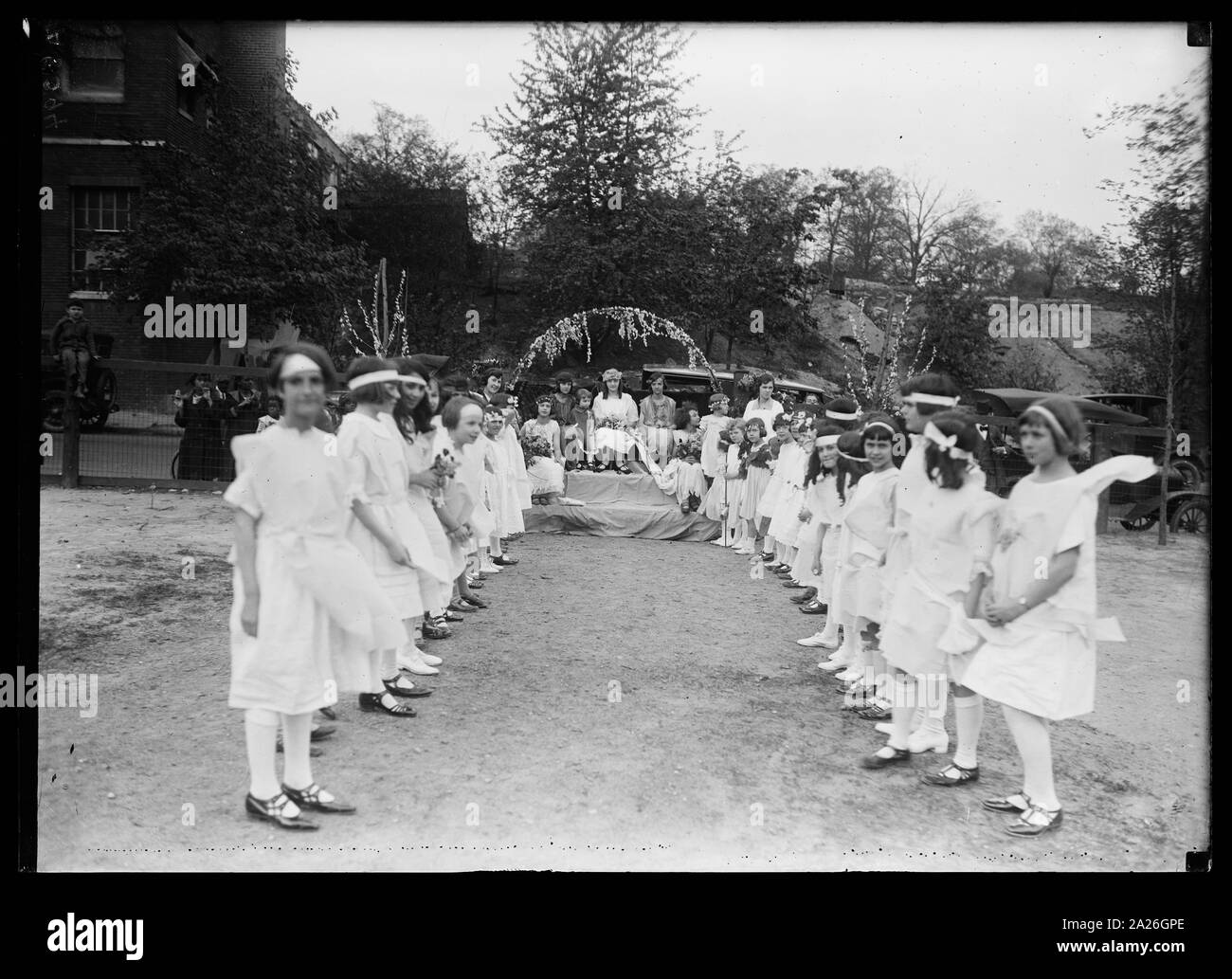 Des terrains de jeux, 1 mai Banque D'Images