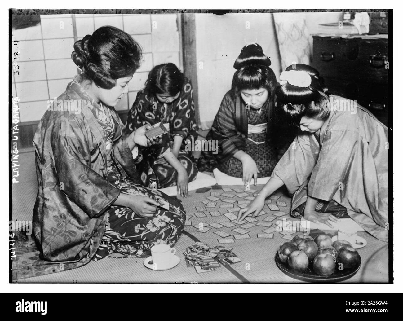 Lecture Utagaruta Banque D'Images