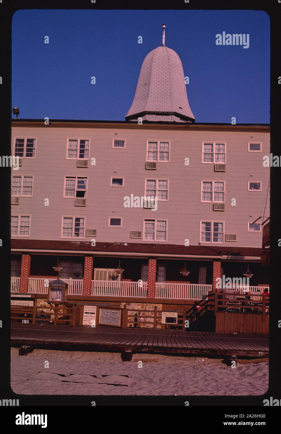 Plim Plaza Hotel, Ocean City, Maryland Banque D'Images
